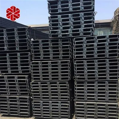 Canale U in acciaio dolce